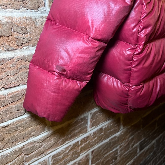 Patagonia Toddler 5T Red Burgundy Hi-Loft Puffer Jacket Down Fill Lightweight - Picture 5 of 8